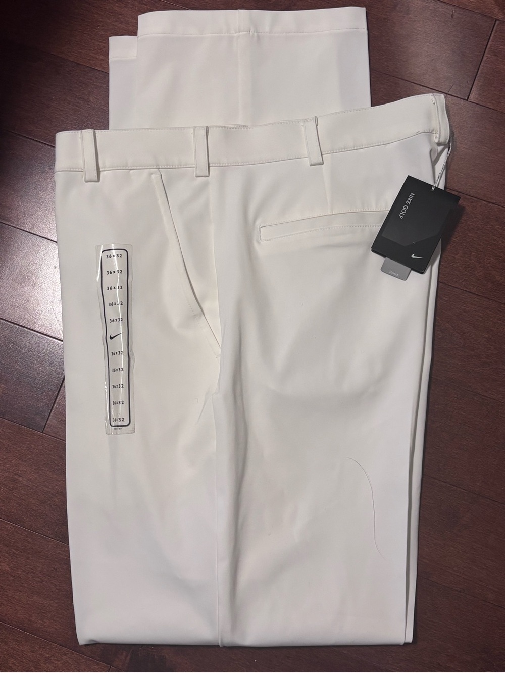 NWT Nike Men’s White Performance Golf Pants